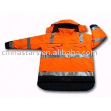 Chaqueta de seguridad ignífuga naranja